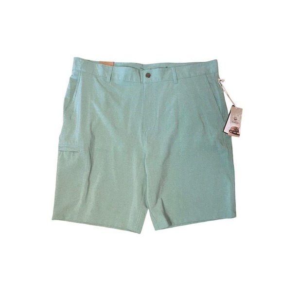 PANAMA JACK NEW Hybrid Shorts 7” Inseam Seafoam Green Men’s Size 40 - Picture 1 of 9